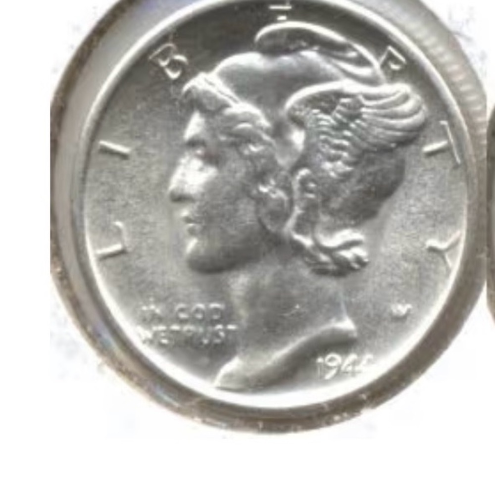 Mercury Dime 1944 Gem Mint